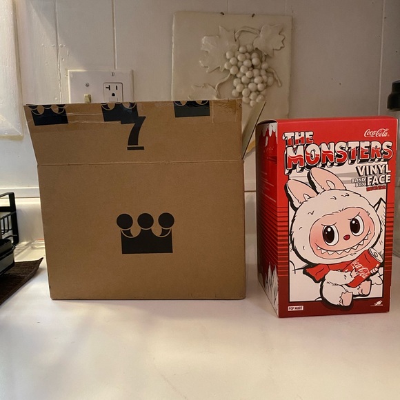 Pop Mart - Limited Edition Coca Cola - sent in original Pop Mart box w/crowns